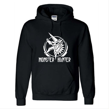 Videojuego Monster Hunter: World Zinogre Sudadera Estampada con Capucha para Adultos Unisex